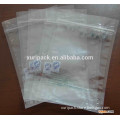 Clear PE three sides sealed plastic packaging bag Chinese supplier